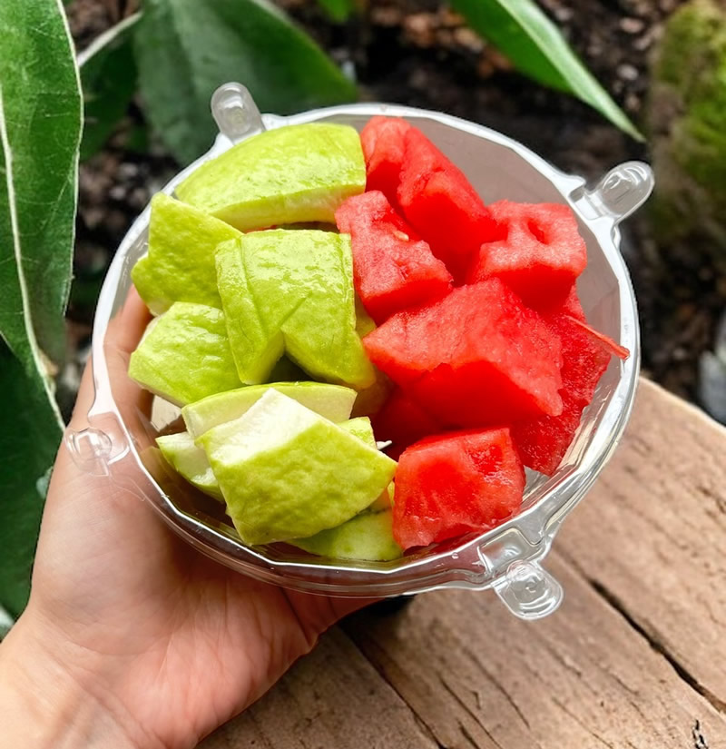 樹林現切水果杯外送 》給你的健康加點甜：綠之果物水果點心盒