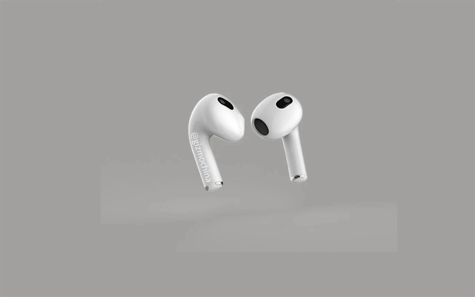 Gizmochina 分享疑似為 AirPods 3 的渲染圖