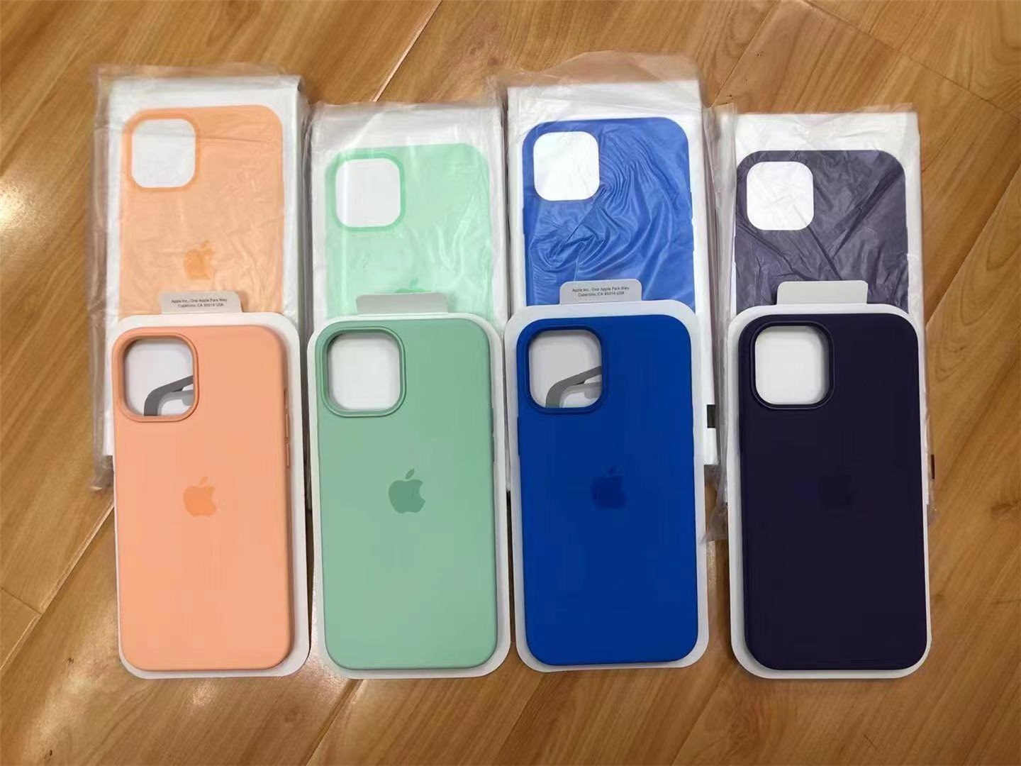 iPhone 12 系列春季配色硅膠手機殼曝光