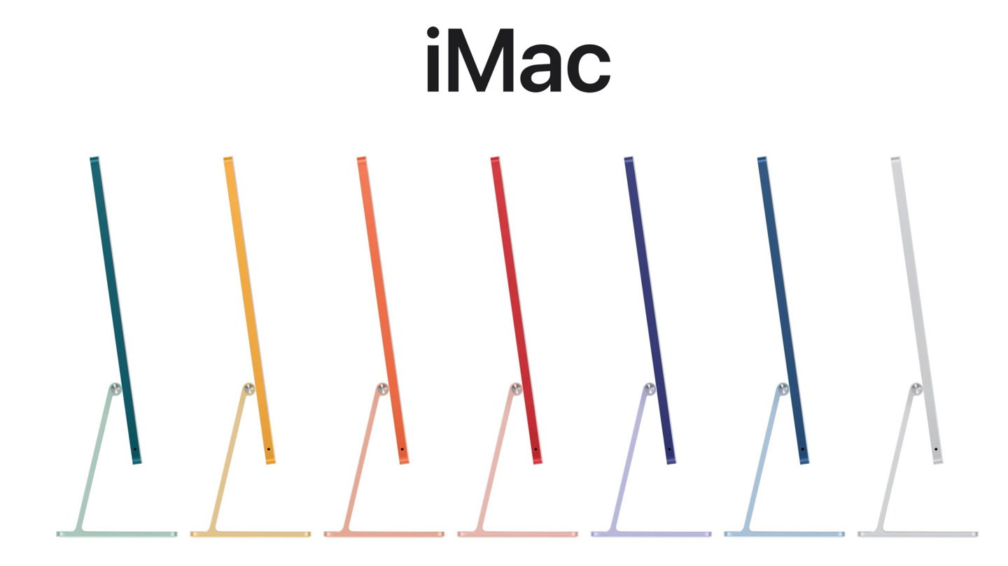 M1 iMac 將 3.5mm 耳機插孔移到側邊框上