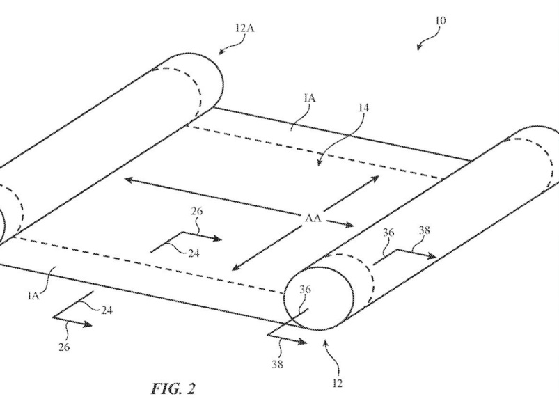 蘋果獲得新專利，或預示折疊屏/卷軸屏 iPhone 在望