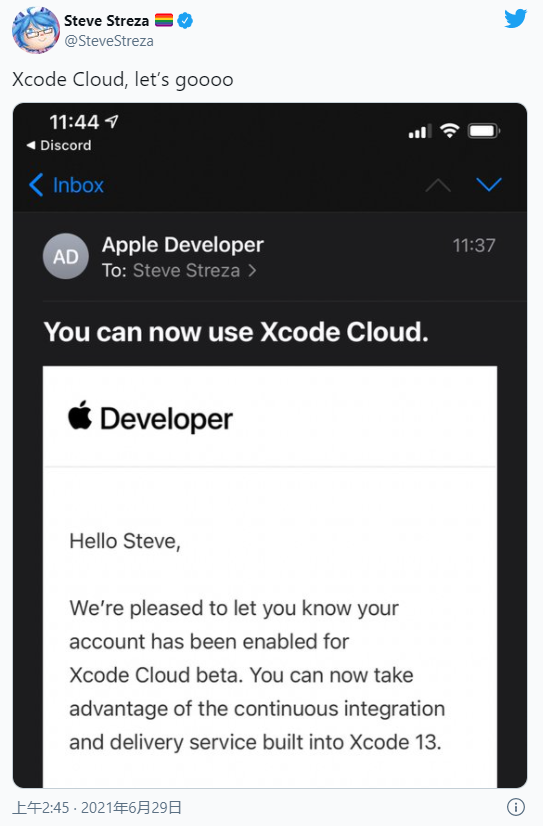 蘋果正式提供給開發者 Xcode Cloud 測試版服務