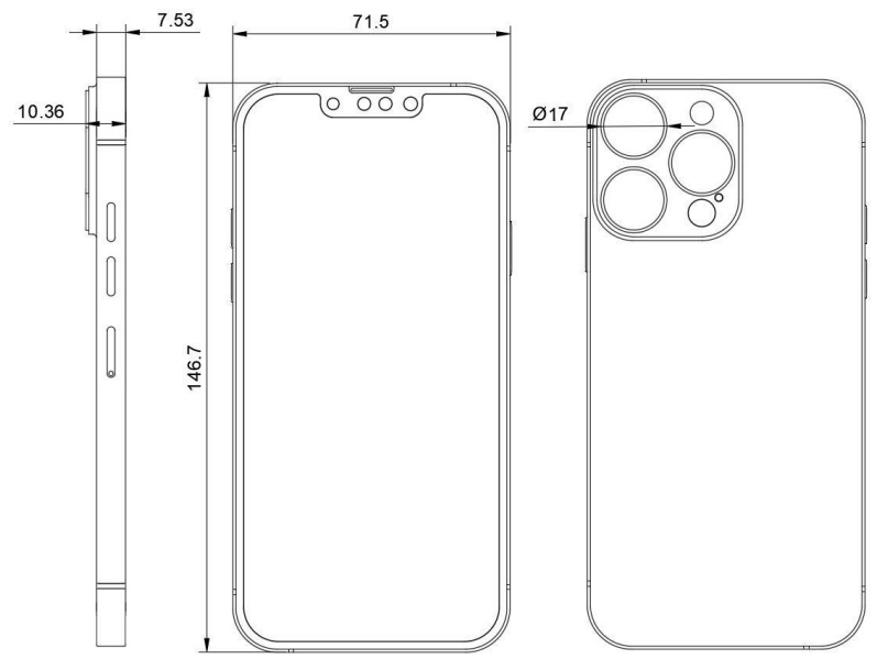 蘋果 iPhone 13 全系手機殼曝光：後置鏡頭大提升