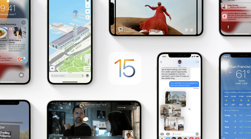 蘋果發布 iOS 15/iPadOS 15 開發者預覽版 Beta 5：一系列細節更新