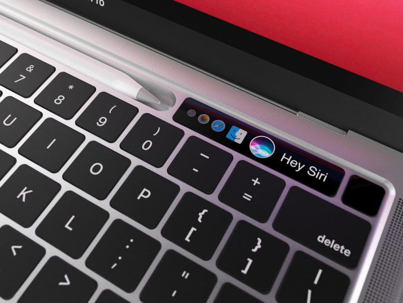 蘋果新專利顯示：MacBook Pro 有望支持手寫筆并取消 Touch Bar