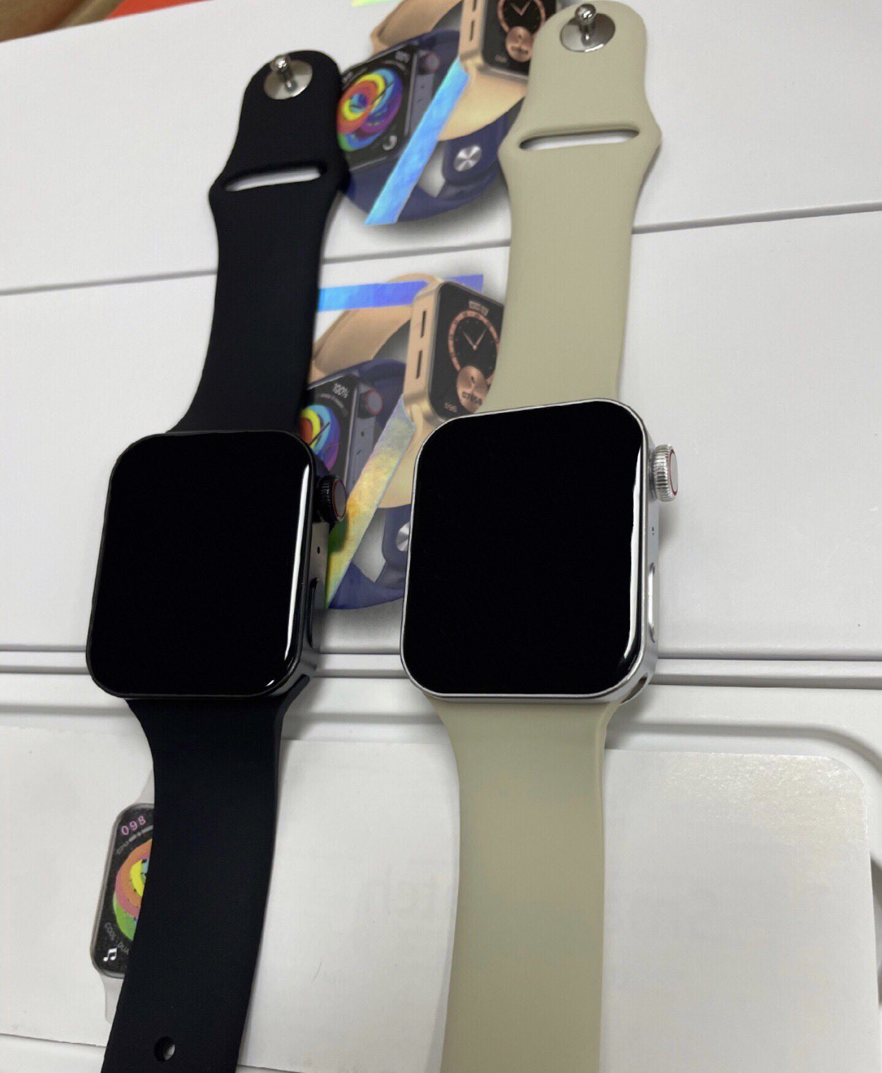 Apple Watch Series 7 模型機照片曝光：方方正正