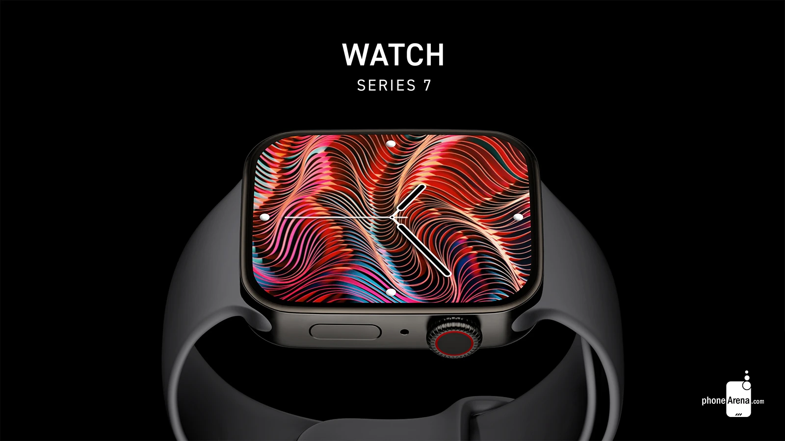 全新 Apple Watch Series 7 概念渲染欣賞