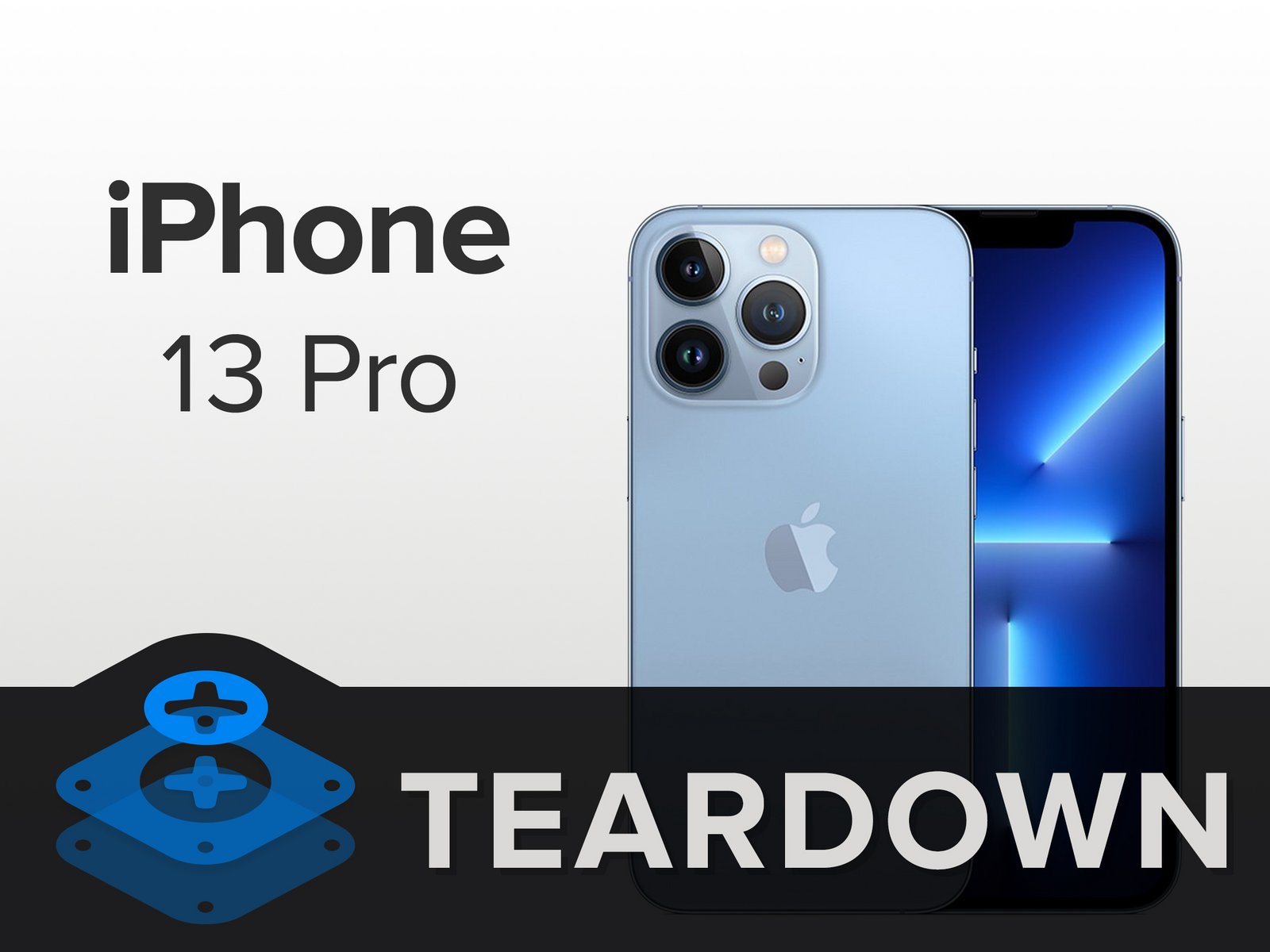 iFixit 分享蘋果 iPhone 13 Pro 詳盡拆解