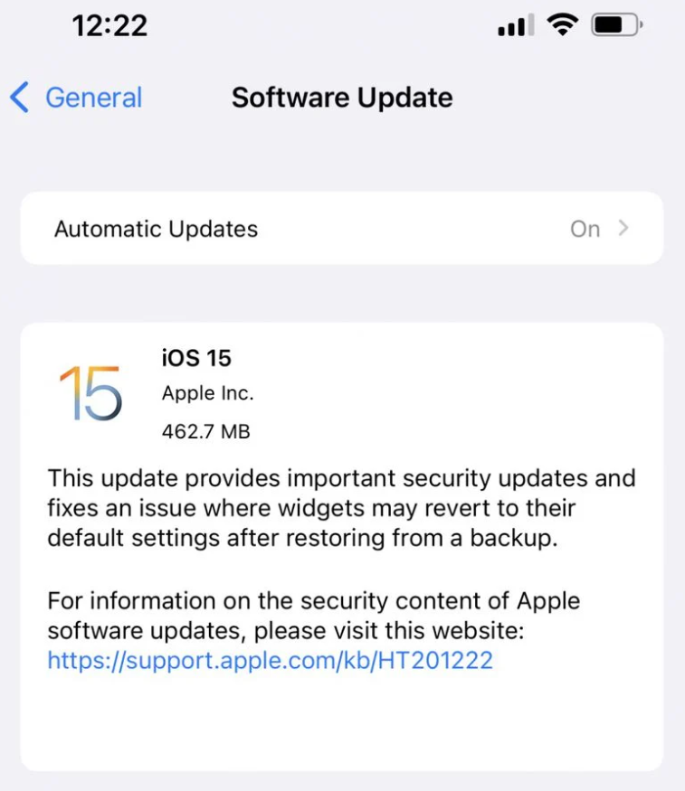 蘋果暫時關閉 iPhone 13 全系 iOS 15 正式版（19A346）固件驗證