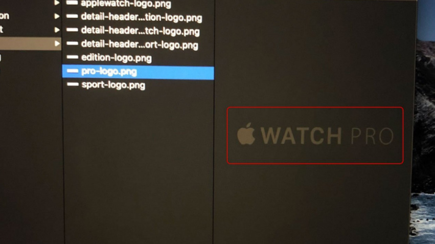 蘋果“Apple Watch Pro”品牌名稱 Logo 曝光