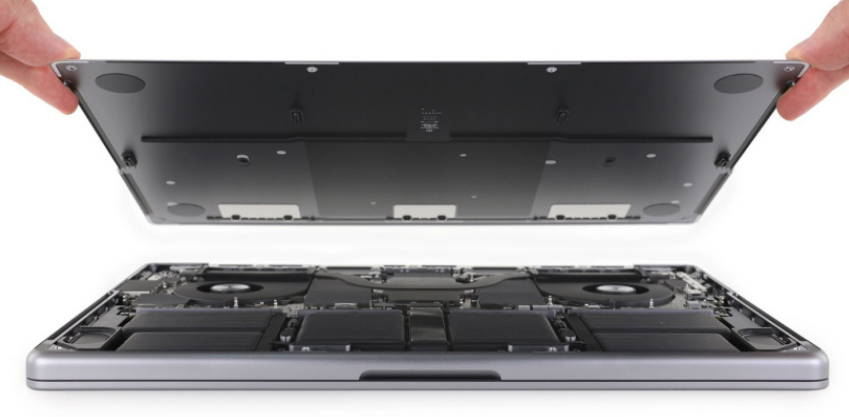 iFixit 初步拆解蘋果 M1 Pro MacBook Pro 14 英寸：換電池更容易