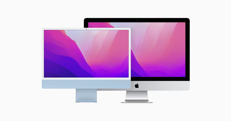 消息稱蘋果 27 英寸 iMac 2022 開始小批量生產