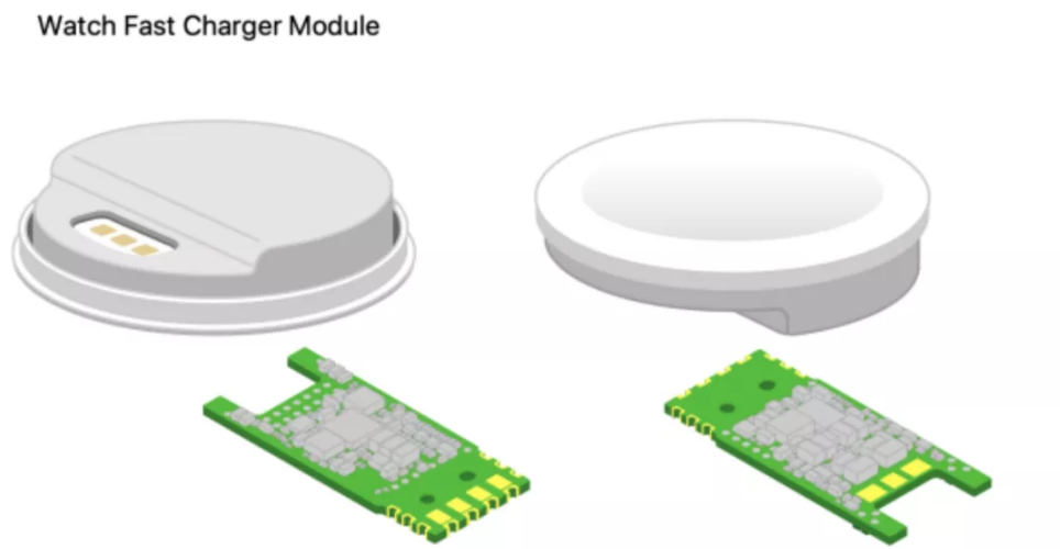 蘋果發布 USB-C 接口手表磁吸無線快充模組，支持 Apple Watch Series 7