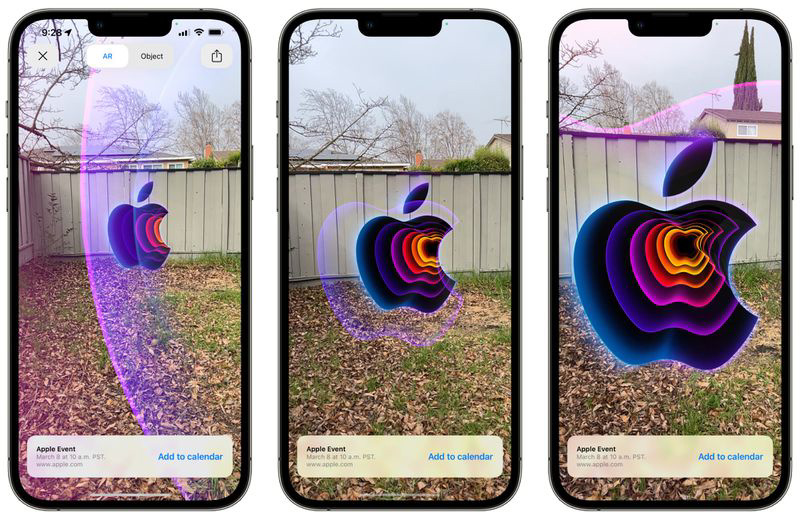 蘋果春季發布會“高能傳送”出現全新 Apple AR 多彩圖標 Logo，iPhone / iPad 可看