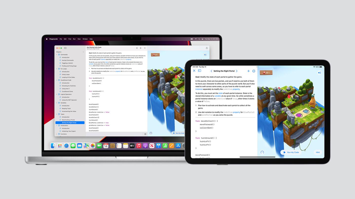 蘋果 Swift Playgrounds 4.1 正式發布：適用於 iPad 與 Mac，可使用 SwiftUI 構建 Mac App