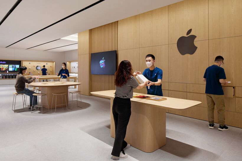 武漢首家 Apple Store 將於 5 月 21 日開幕，國內首設到店取貨專區