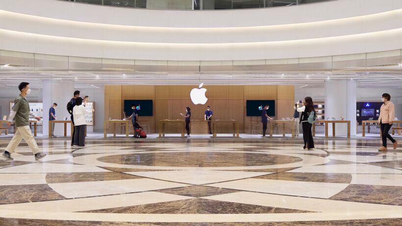 武漢首家 Apple Store 將於 5 月 21 日開幕，國內首設到店取貨專區