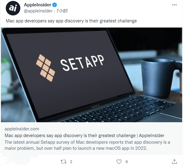 Mac 開發人員：App 如何被發現是面臨的最大挑戰，僅 29% 通過蘋果 App Store 分發應用