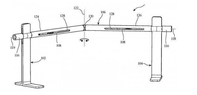 蘋果雙顯示器專業支架設計獲得專利