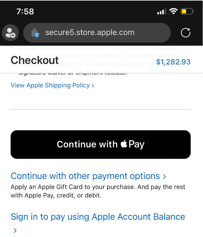 蘋果 iOS 16 放開限制，允許在 Chrome、Edge 和 Firefox 瀏覽器中使用 Apple Pay 支付