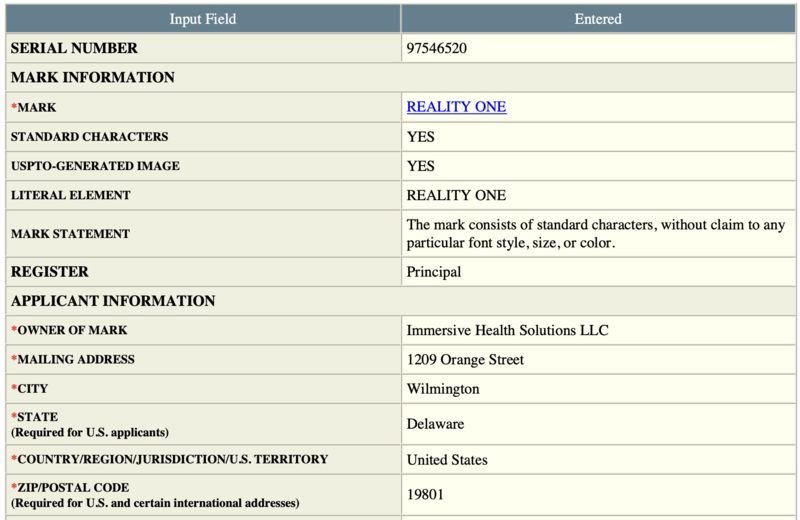 蘋果商標申請文件或曝光其 AR 頭顯名稱：Reality One、Reality Pro 等