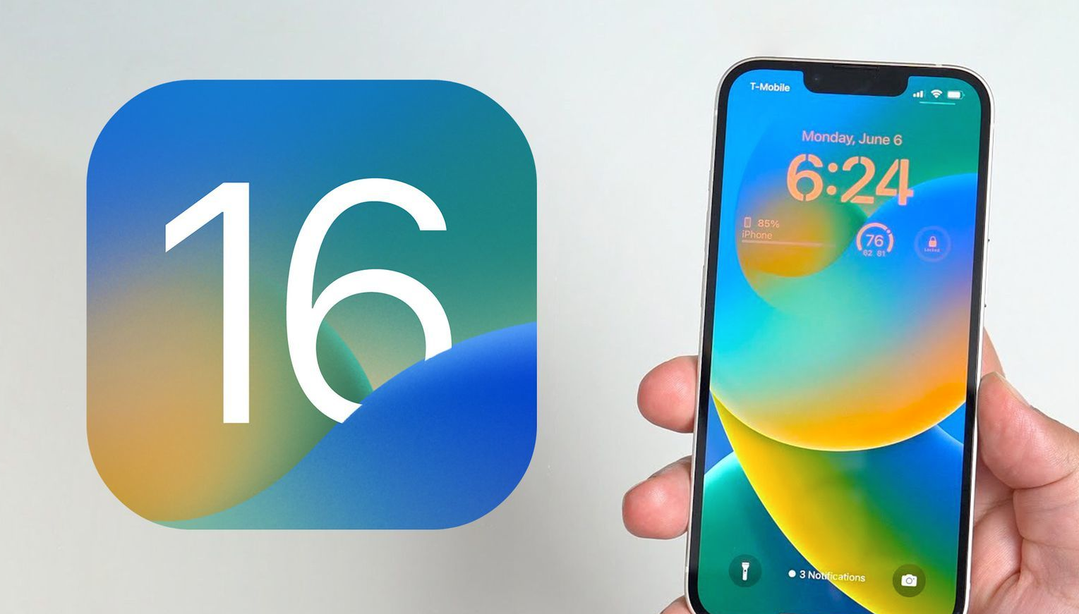 蘋果發布 iOS 16 正式版，帶來全新自定義鎖屏功能