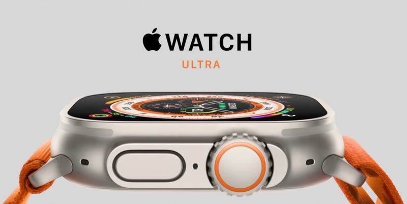 蘋果手表 Apple Watch Ultra 電池容量比 Series 8 大 76%