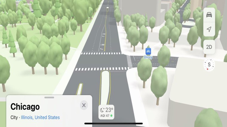 蘋果 iOS 16/15 3D 地圖功能已登錄芝加哥和拉斯維加斯