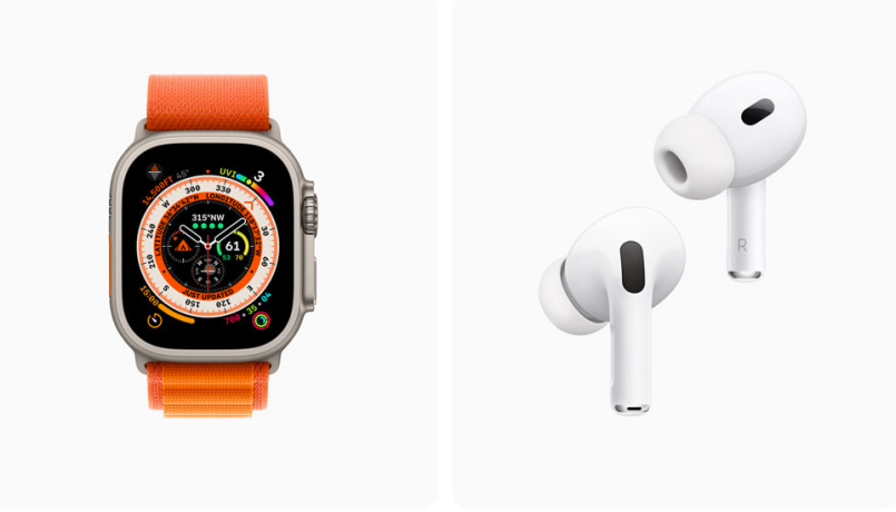 蘋果：Apple Watch Ultra 與 AirPods Pro 2 今日起在零售店發售