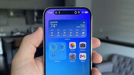 蘋果 iPhone 14 Pro 系列靈動島在 iOS 16.1 中可實時顯示體育賽事比分