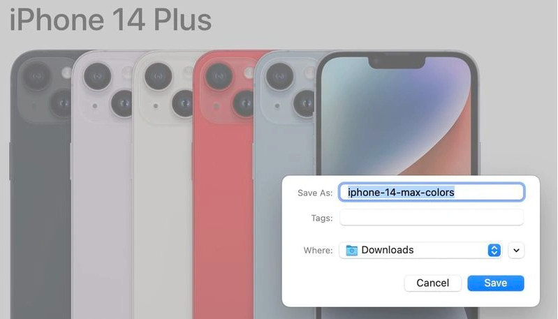 蘋果官網信息表明：iPhone 14 Plus 原本將被命名為“iPhone 14 Max”