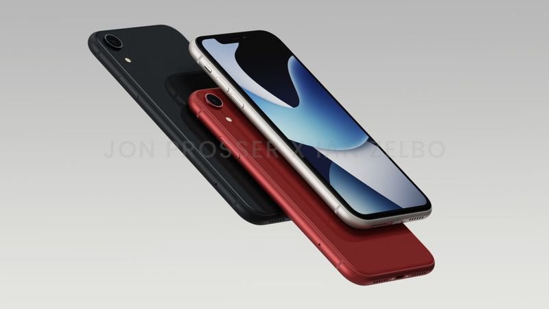 蘋果 iPhone SE 4 高清渲染圖曝光：與 iPhone XR 設計相同