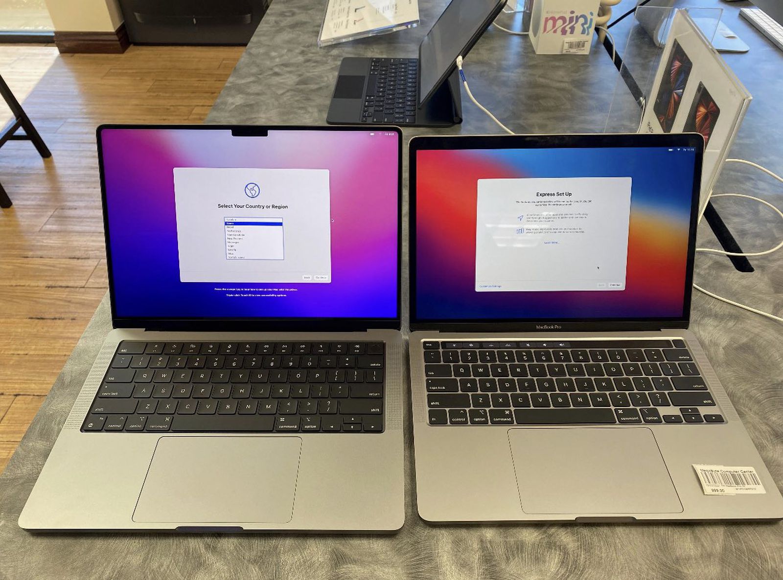 新款MacBookPro真機照片開始現身「劉海」看得習慣嗎