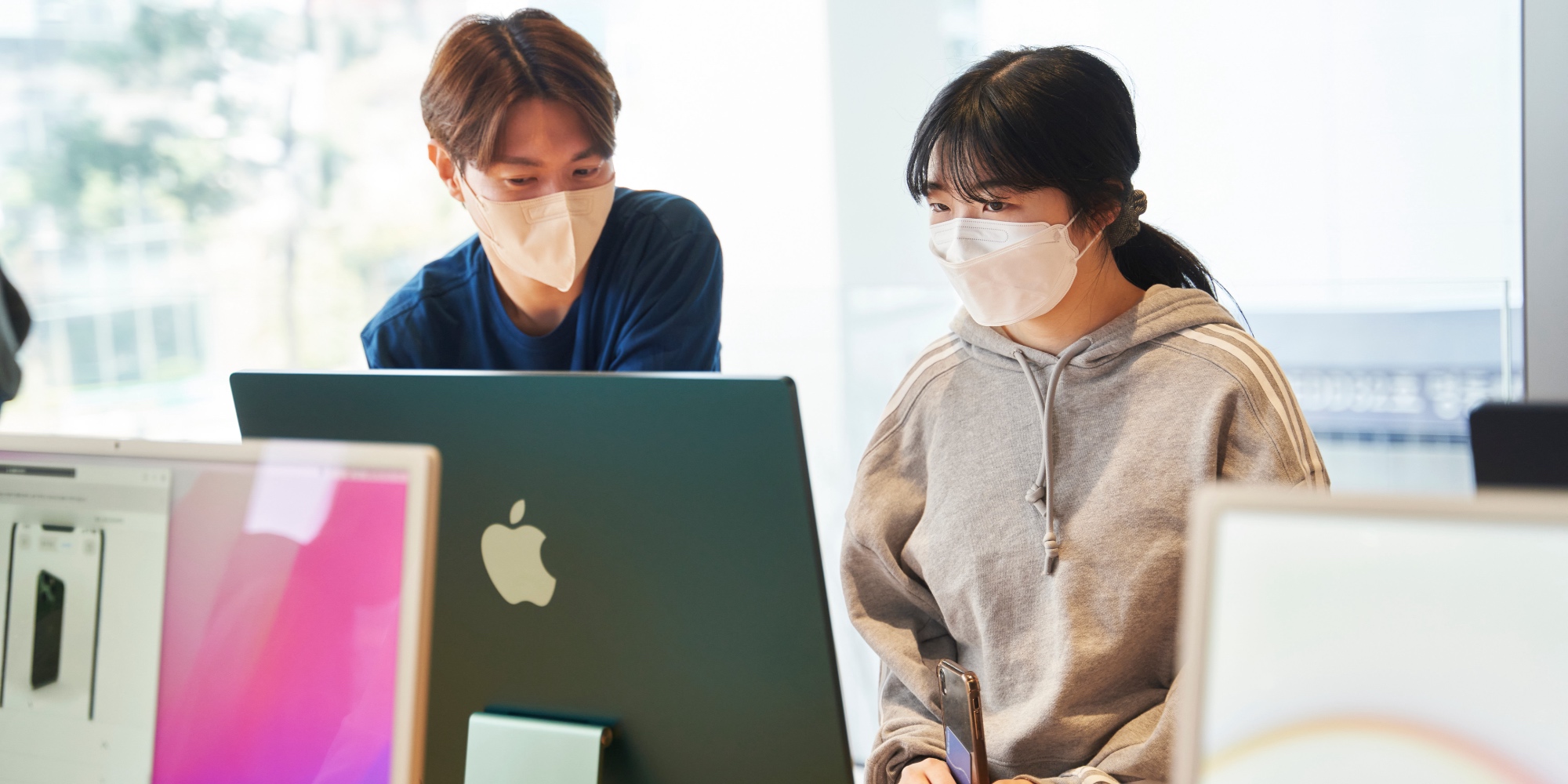 Apple明洞零售店正式開業來看看首日精彩圖片吧