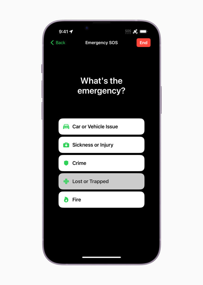 蘋果 iPhone 14 系列衛星 SOS 緊急求救服務正式上線