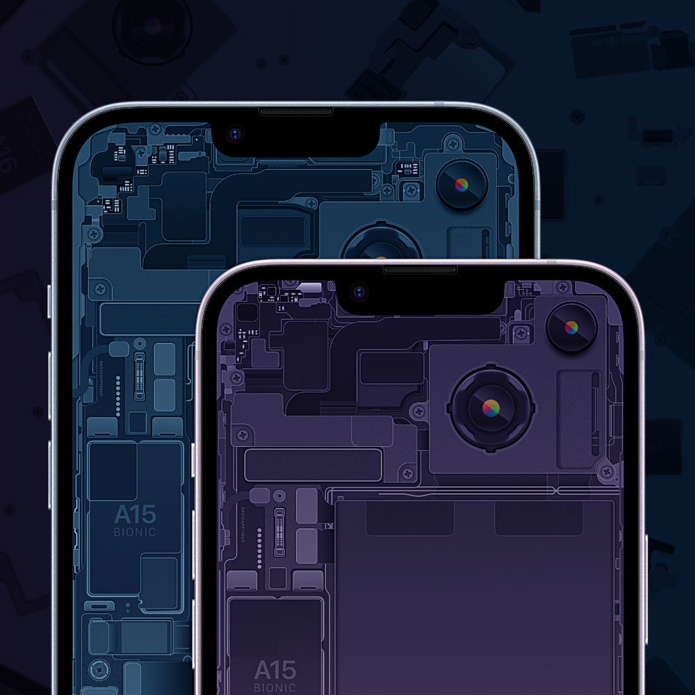 設計師分享 iPhone 14 系列機型高精度 X 光透視壁紙