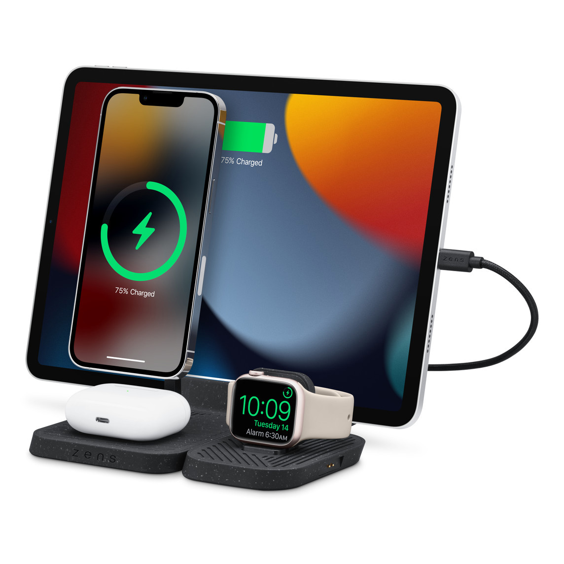 Zens 推出蘋果 MagSafe 充電站：支持同時為 iPhone、iPad、Apple Watch 和 AirPods 充電