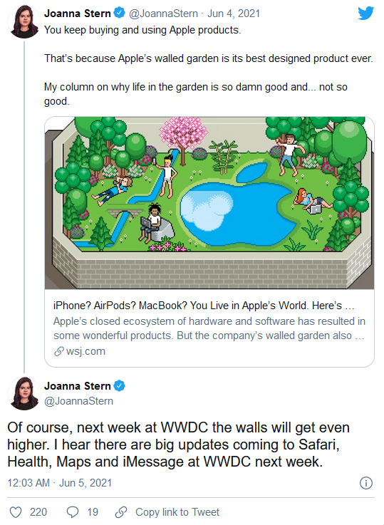 蘋果公司在 2021 年 WWDC 上的四個重點內容被泄露