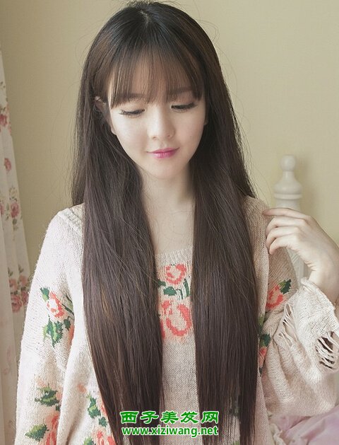 劉海長髮髮型